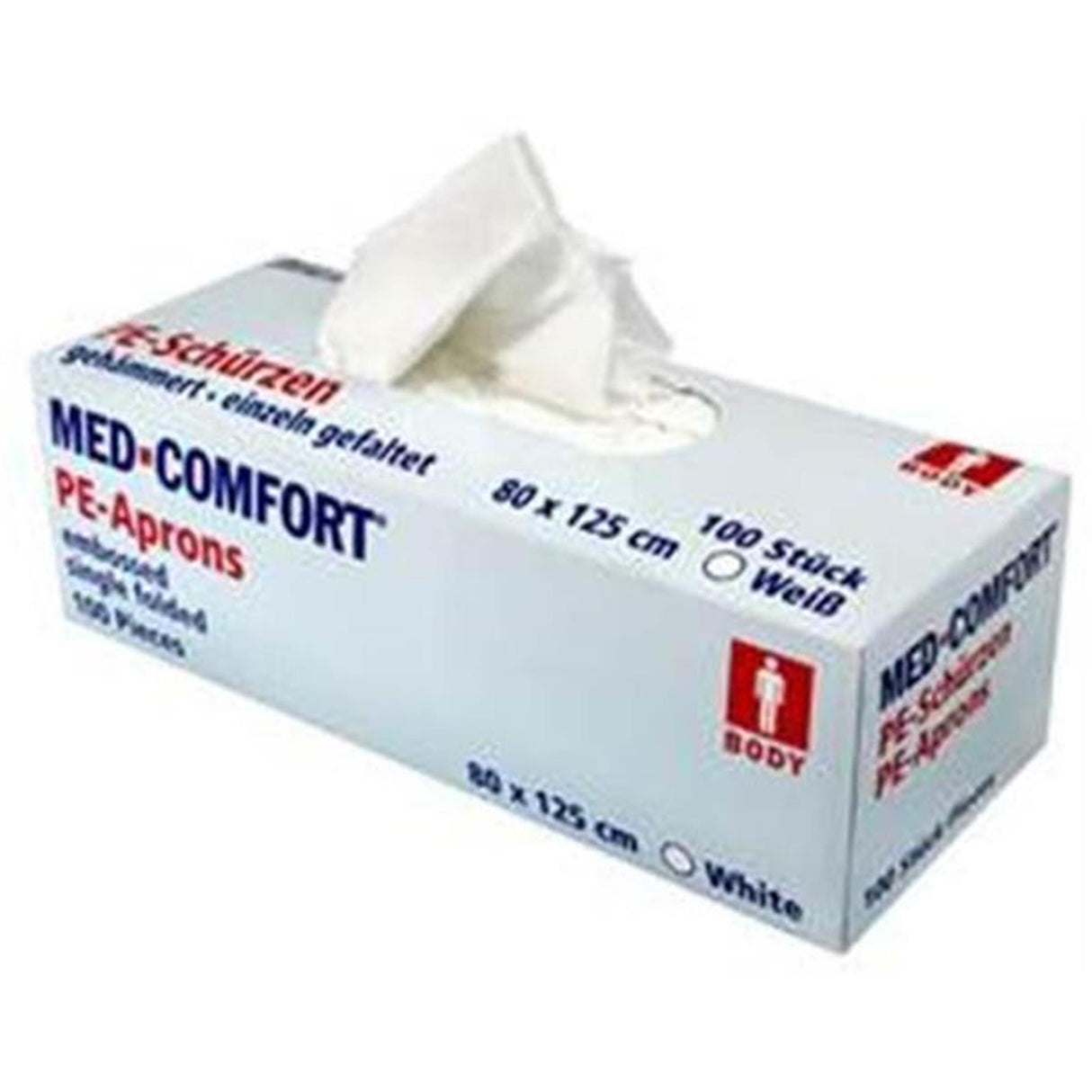 MED-COMFORT PE-Schürzen 100 Stück 80 x 125 cm