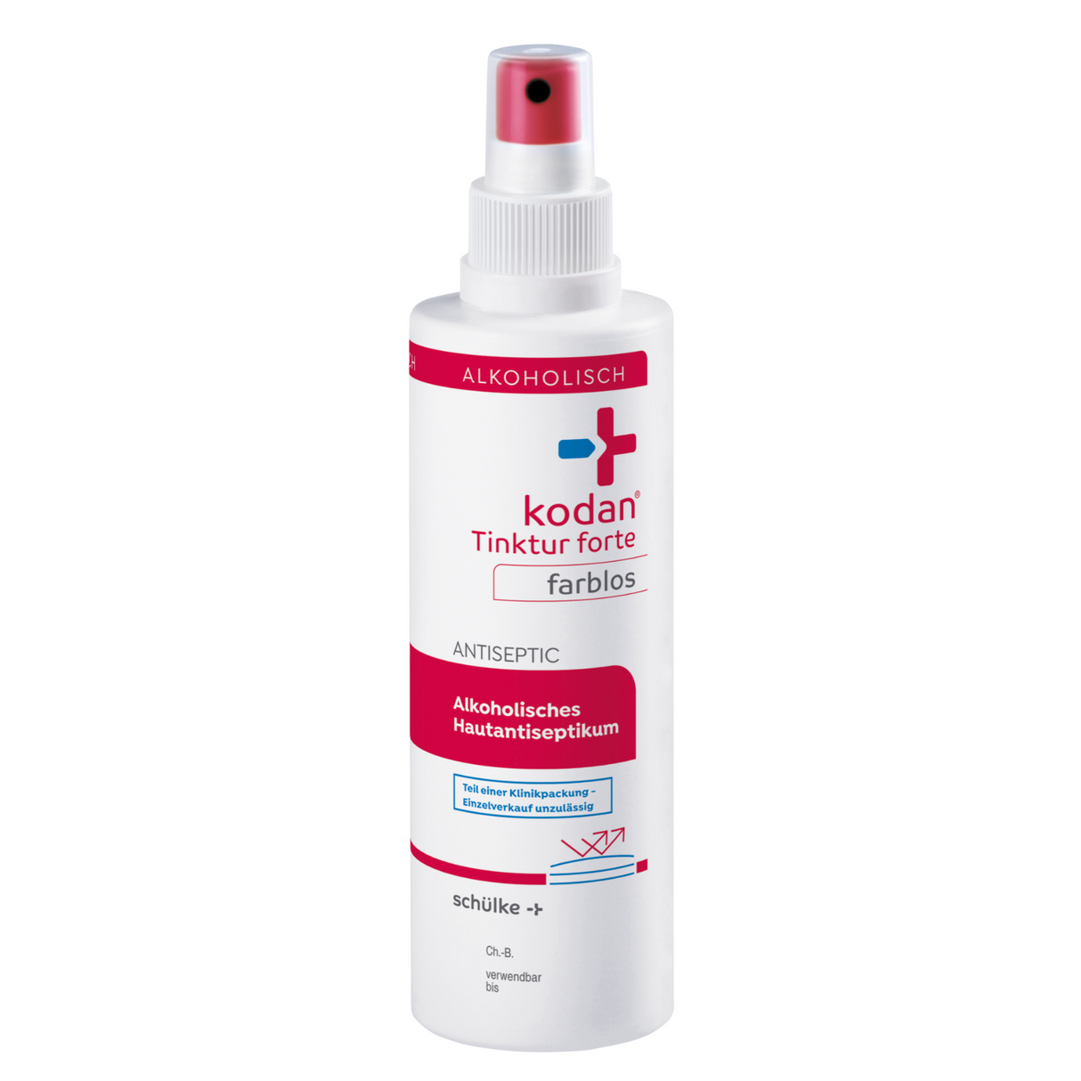 Schülke & Mayr kodan® Tinktur Forte farblos Hautantiseptikum Sprühflasche 250 ml