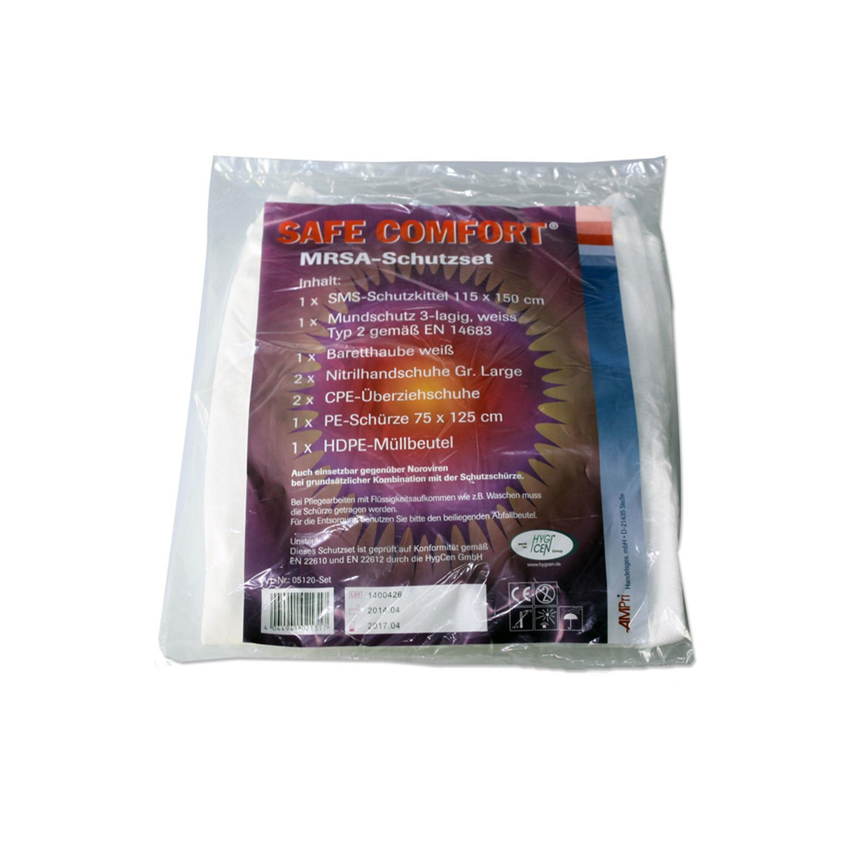 AMPri Safe Comfort MRSA + Norovirus zertifiziertes Schutzset