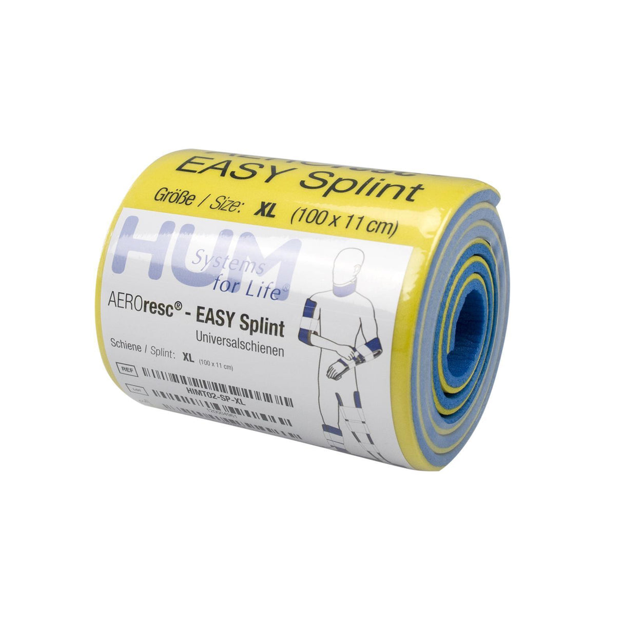 HUM Aeroresc Easy Splints Splint Schiene Immobilisation Gr. XS