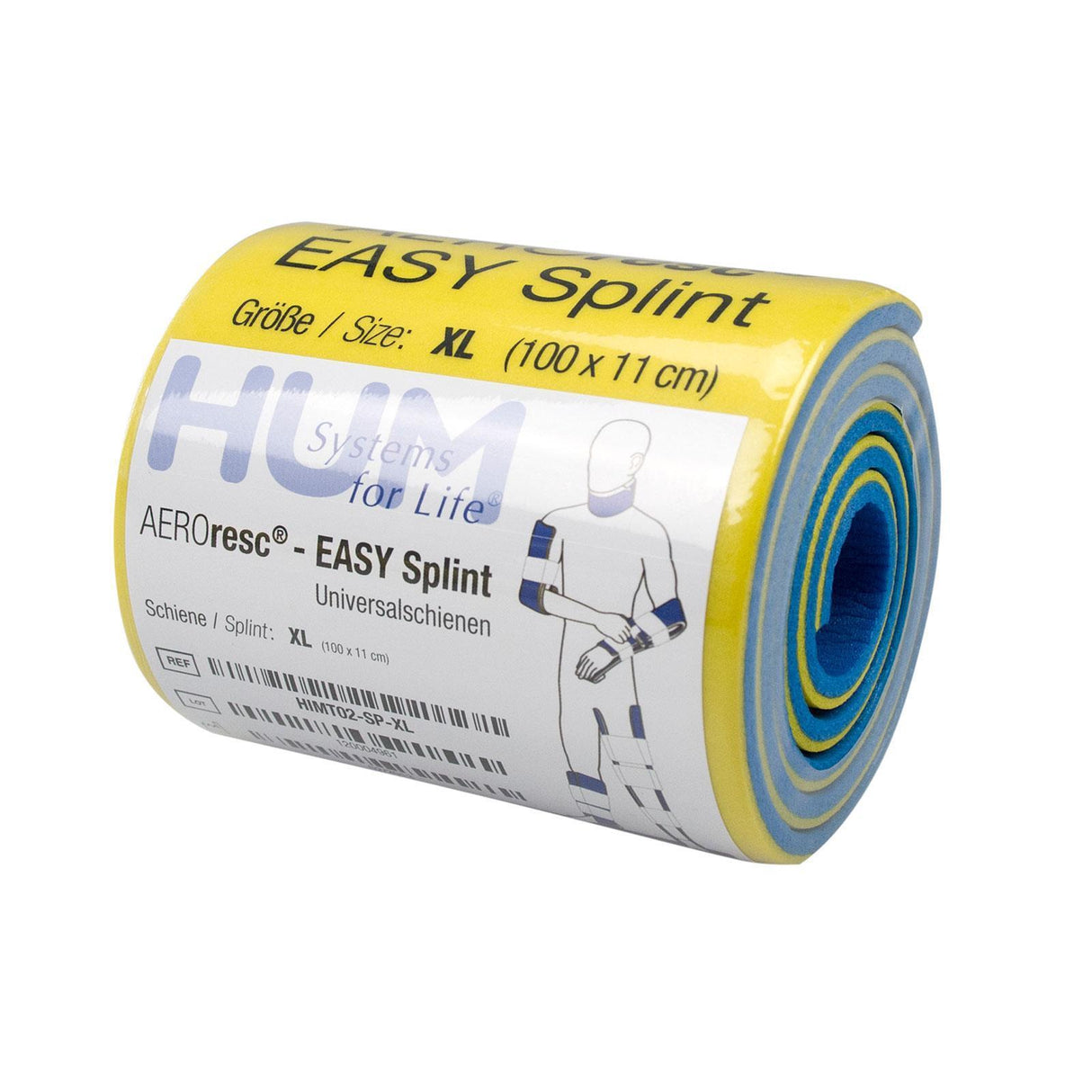 HUM Aeroresc Easy Splints Splint Schiene Immobilisation Set