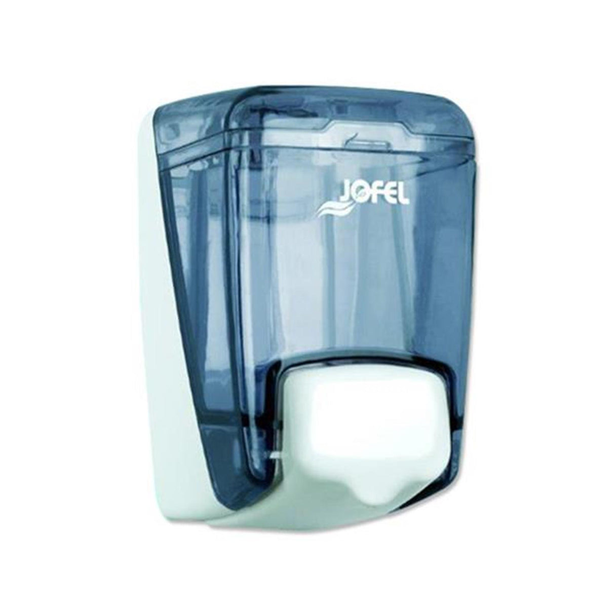 Metzger Jofel Azur Seifenspender 400 ml weiß / rauchglas Kunststoff