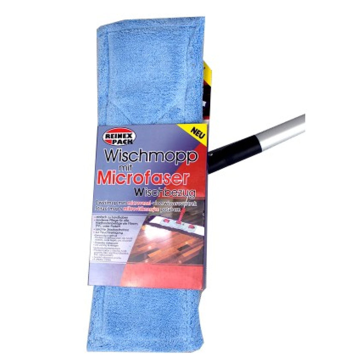 Reinex PACK Wischmopp – streifen- und fusselfreie Reinigung