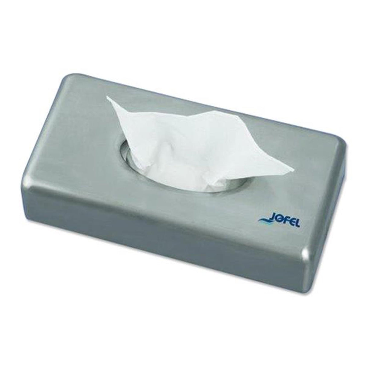 Metzger Kosmetiktuchspender satinierter Edelstahl