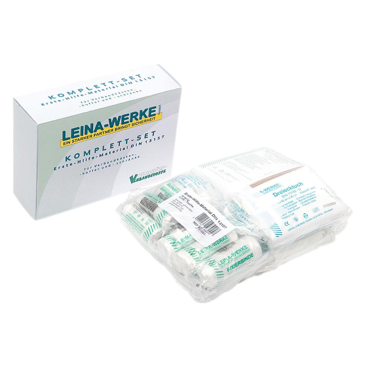 LEINA Verband-Nachfüllset für Betriebsverbandkasten DIN 13157