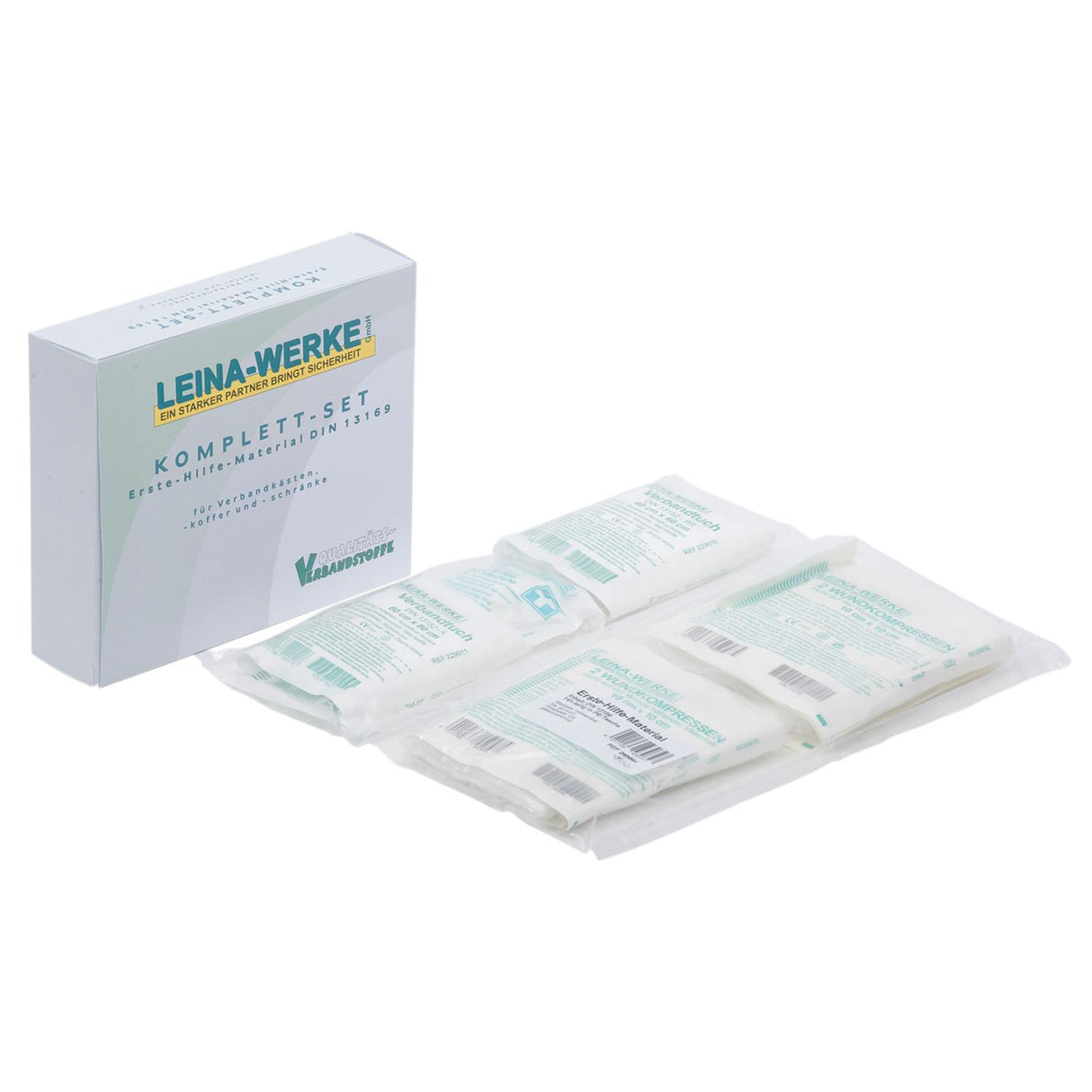 LEINA Verband-Nachfüllset für Betriebsverbandkasten DIN 13169