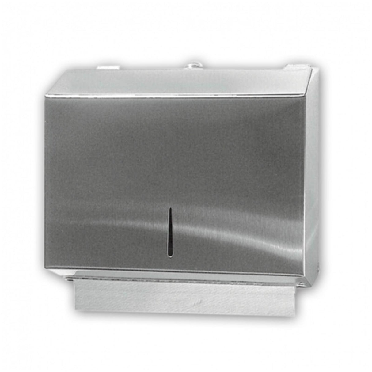 megro Falthandtuchspender / Papierspender Edelstahl