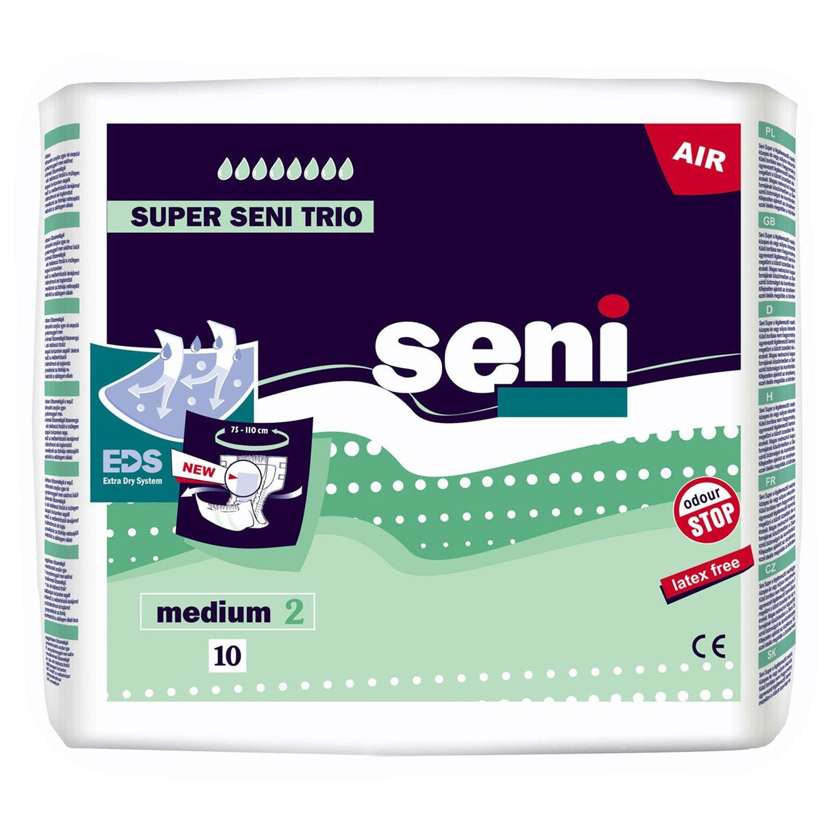 TZMO Super Seni Trio Windelhose 10 Stück