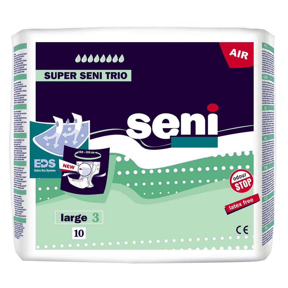 TZMO Super Seni Trio Windelhose 10 Stück