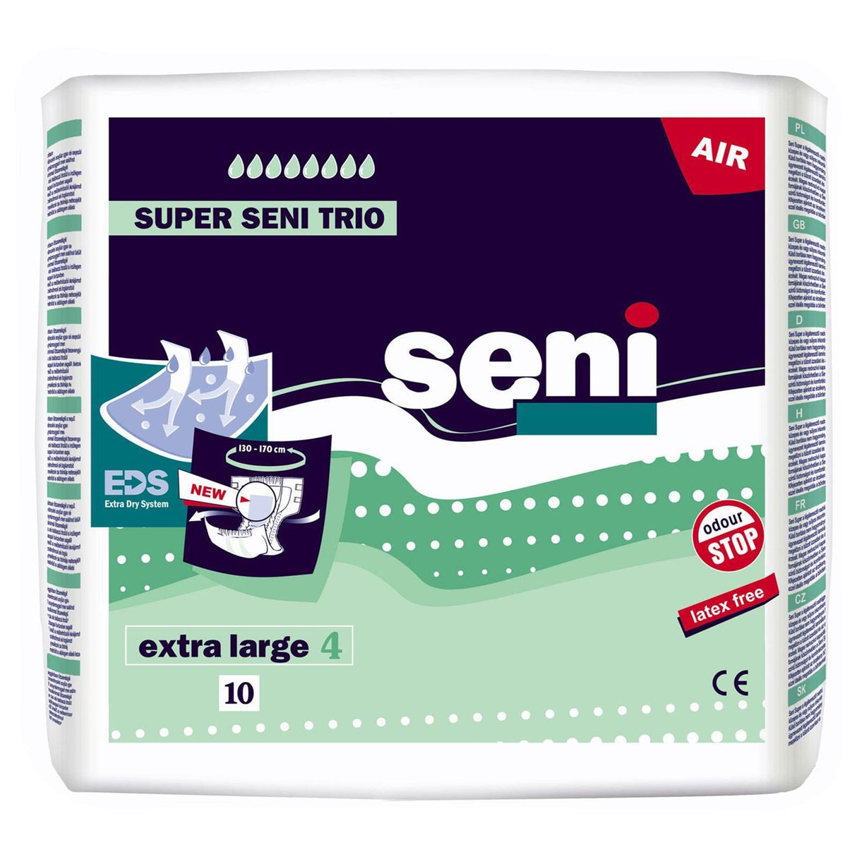 TZMO Super Seni Trio Windelhose 10 Stück