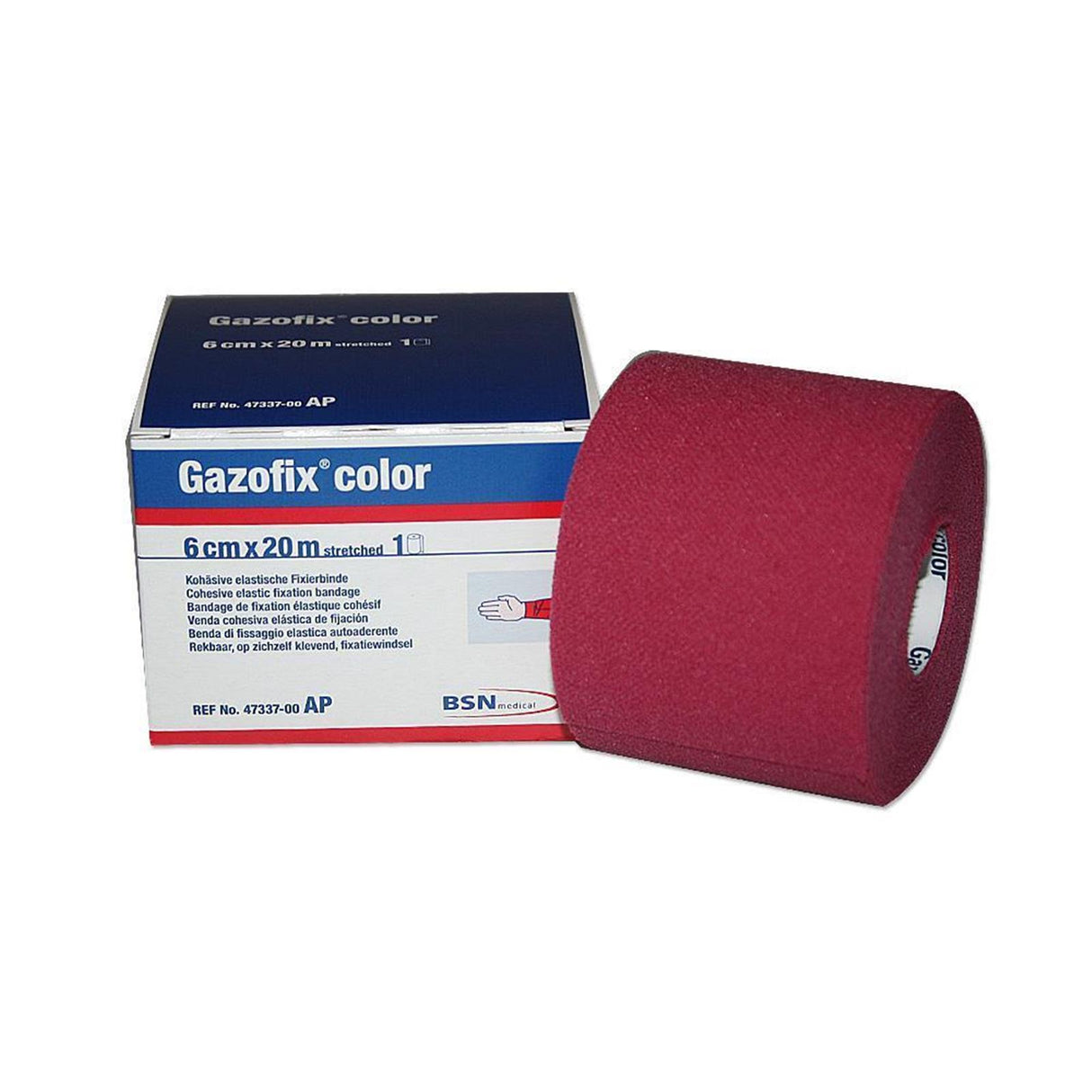 BSN Gazofix selbsthaftende Fixierbinde 20 x 6 cm