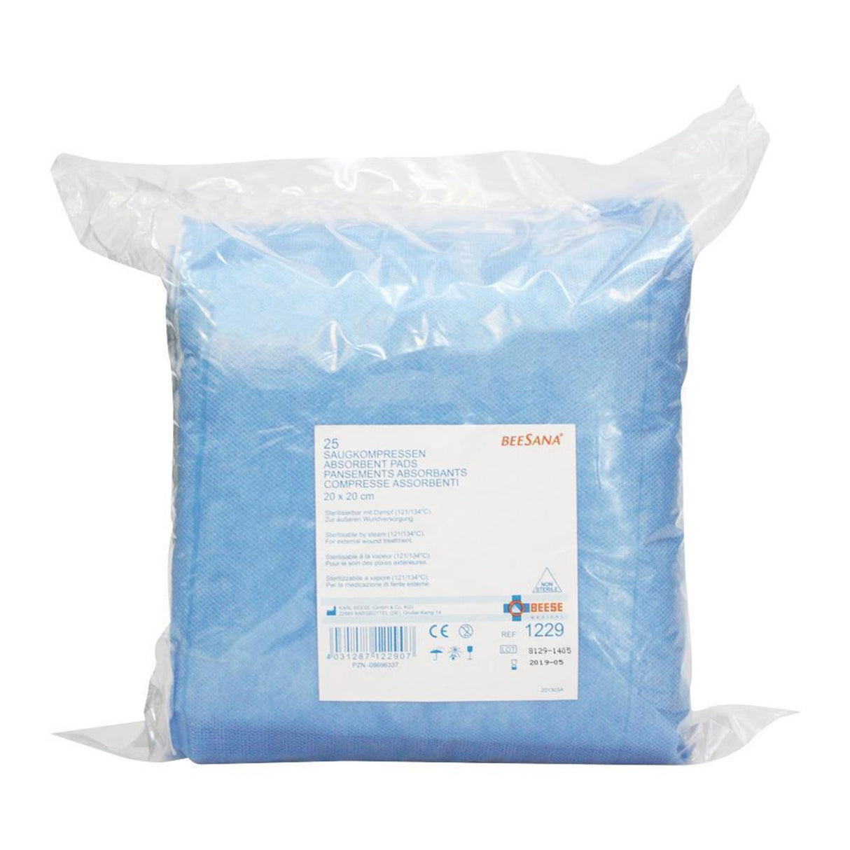 Beese Medical unsterile Saugkompressen 25 Stück