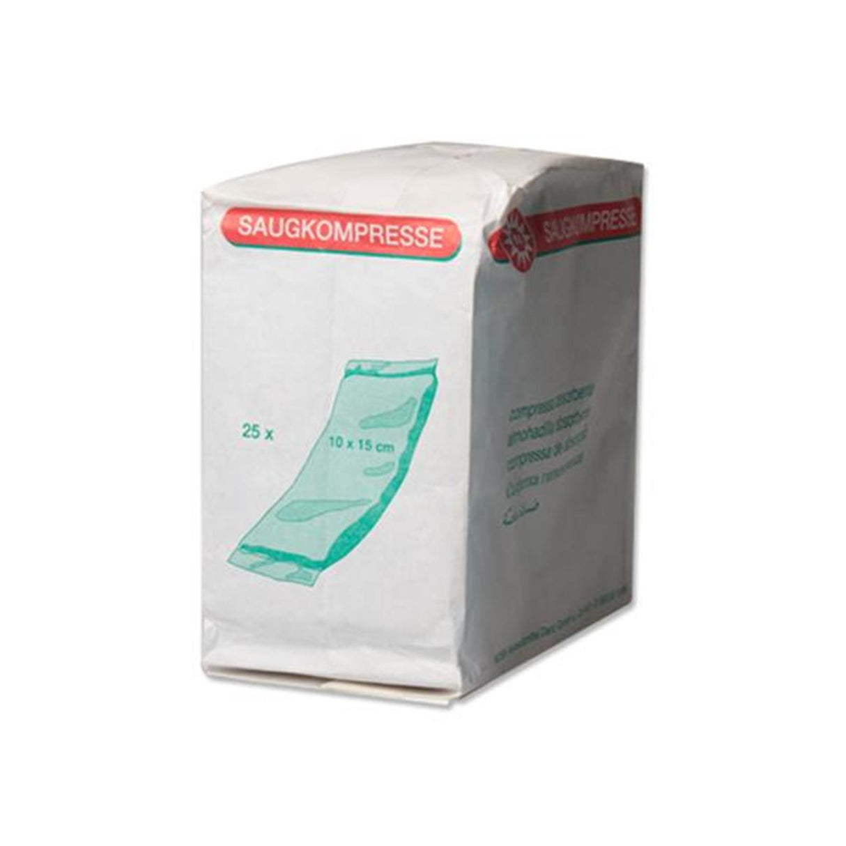 NOBA Saugkompressen unsteril 25 Stück