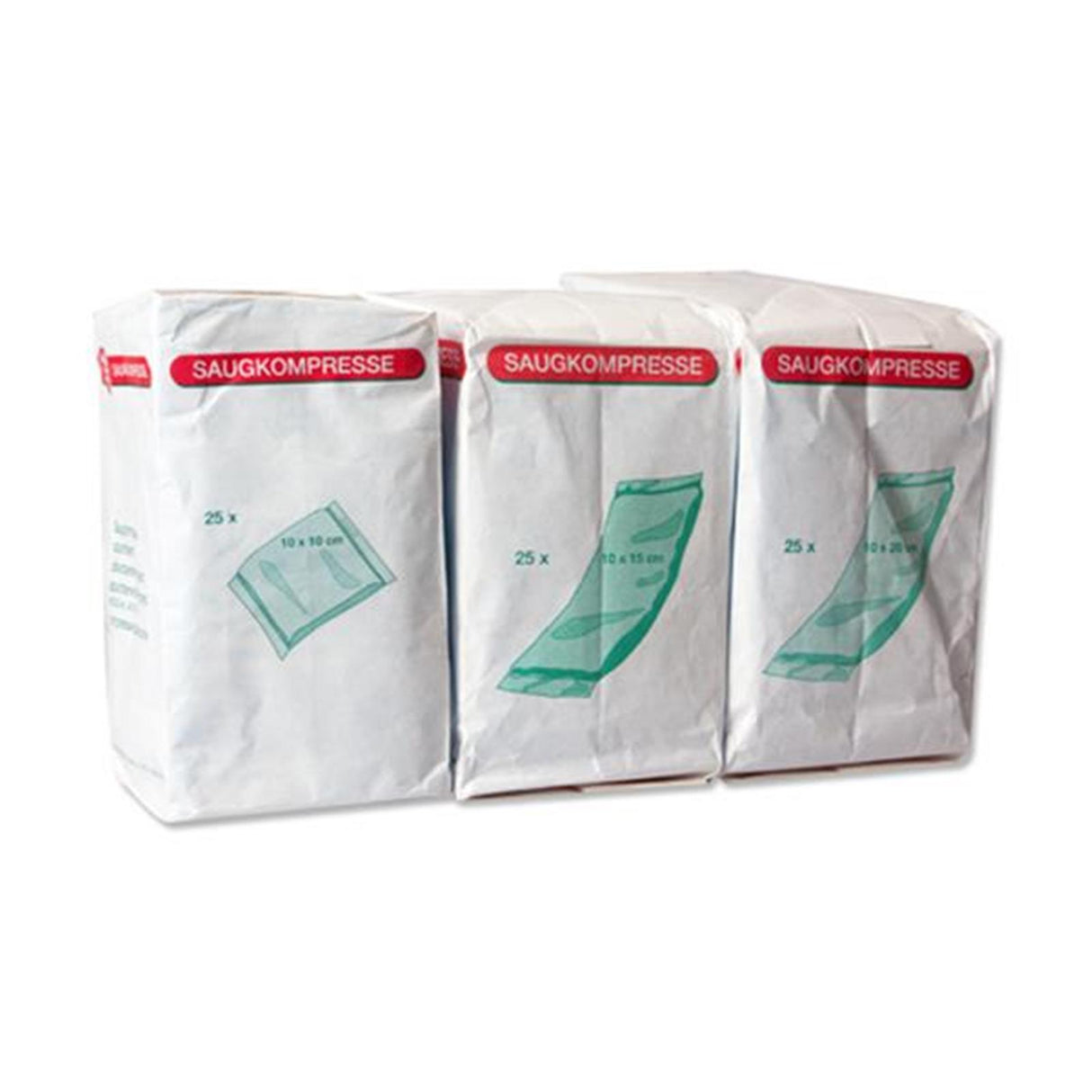 NOBA Saugkompressen unsteril 25 Stück