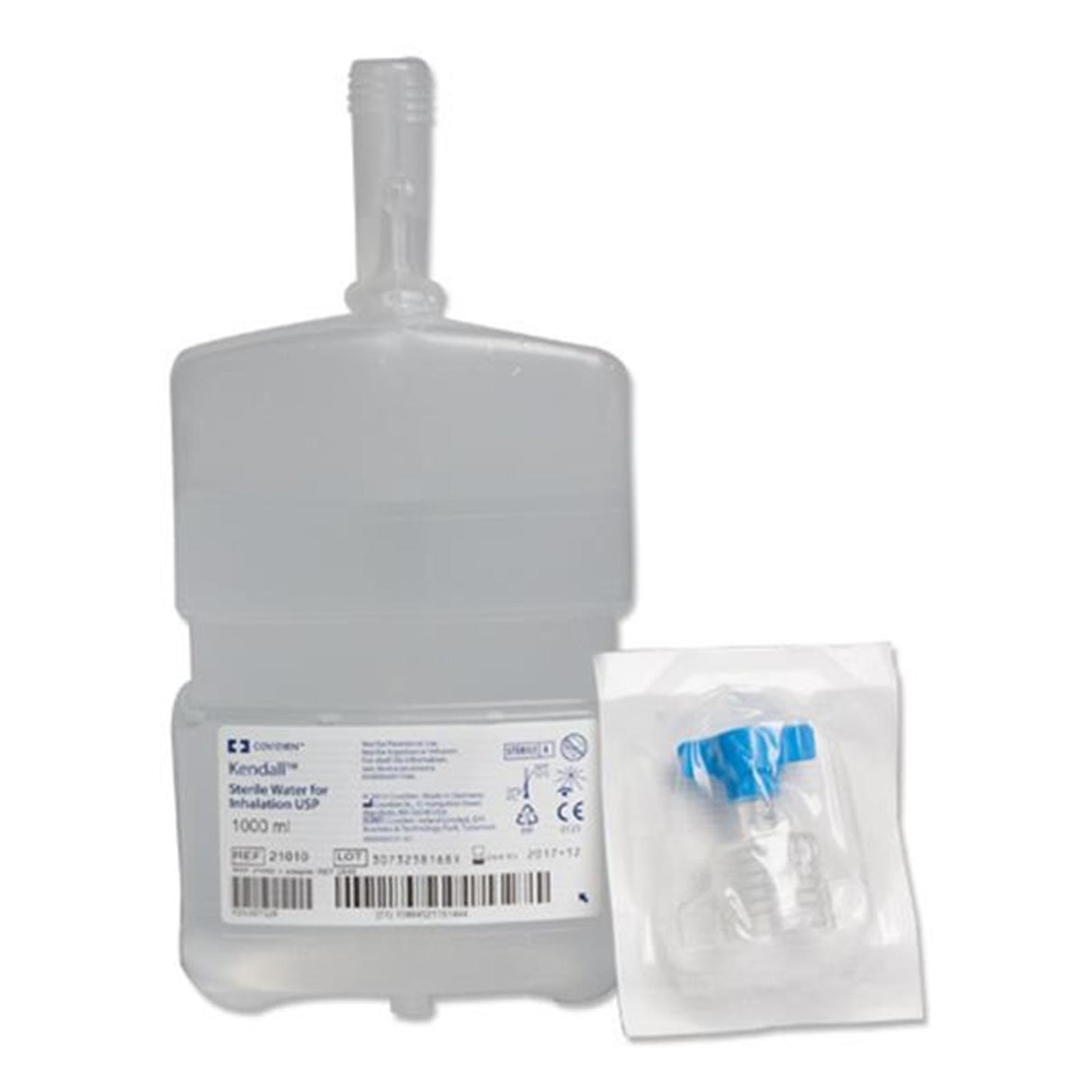 COVIDIEN Sterilwasser Respiflo + Adapter