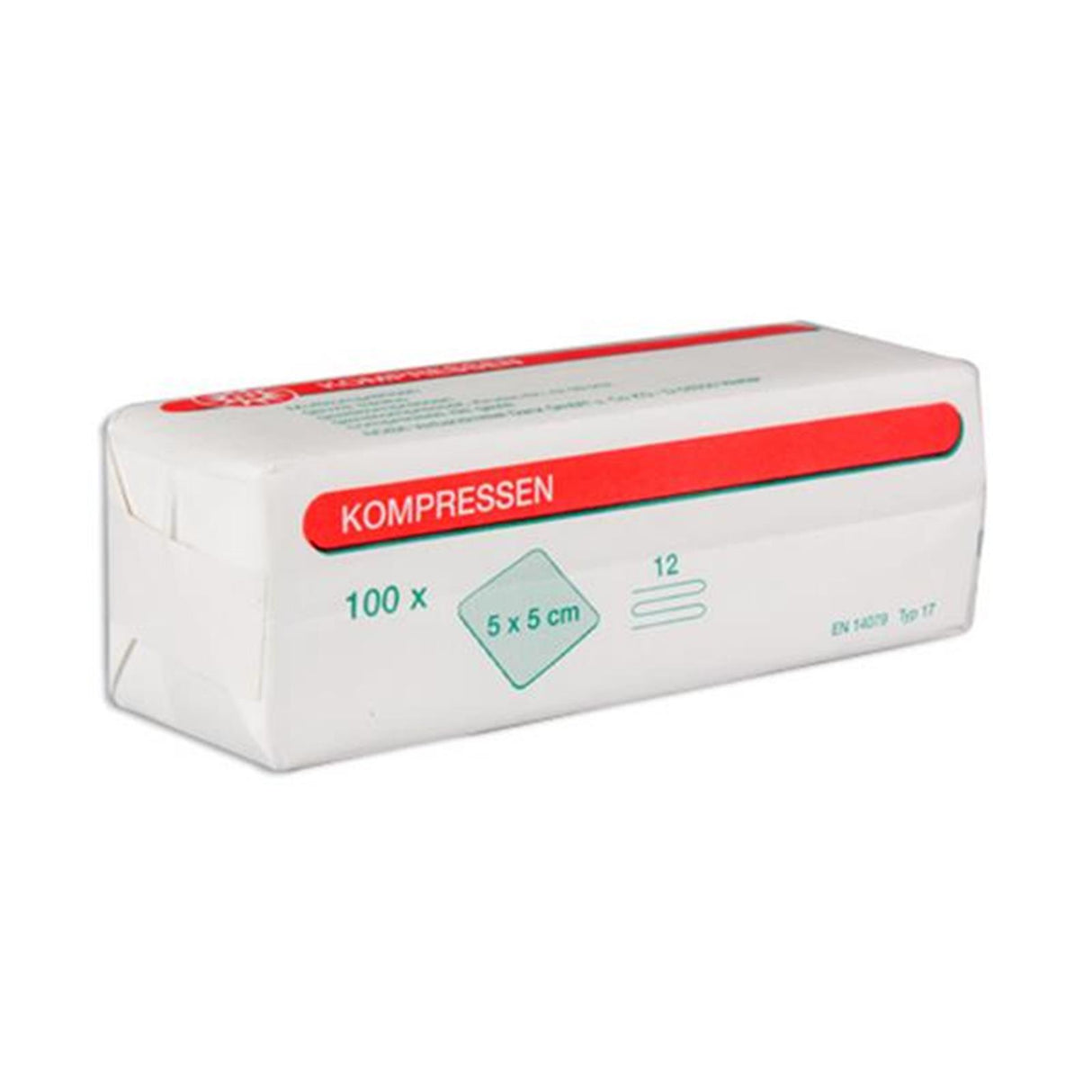 NOBA Mullkompressen unsteril 12- lagig 100 Stück