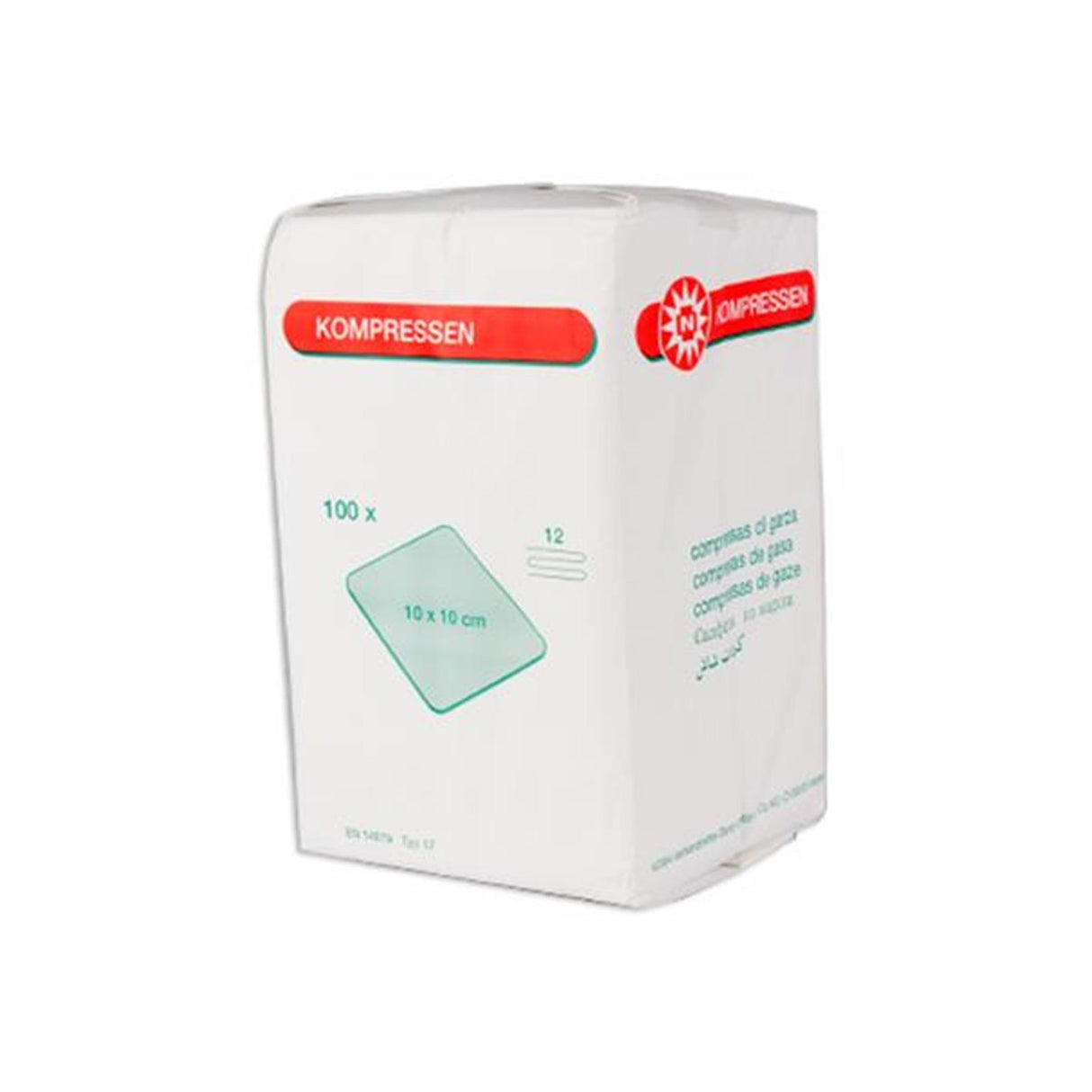 NOBA Mullkompressen unsteril 12- lagig 100 Stück
