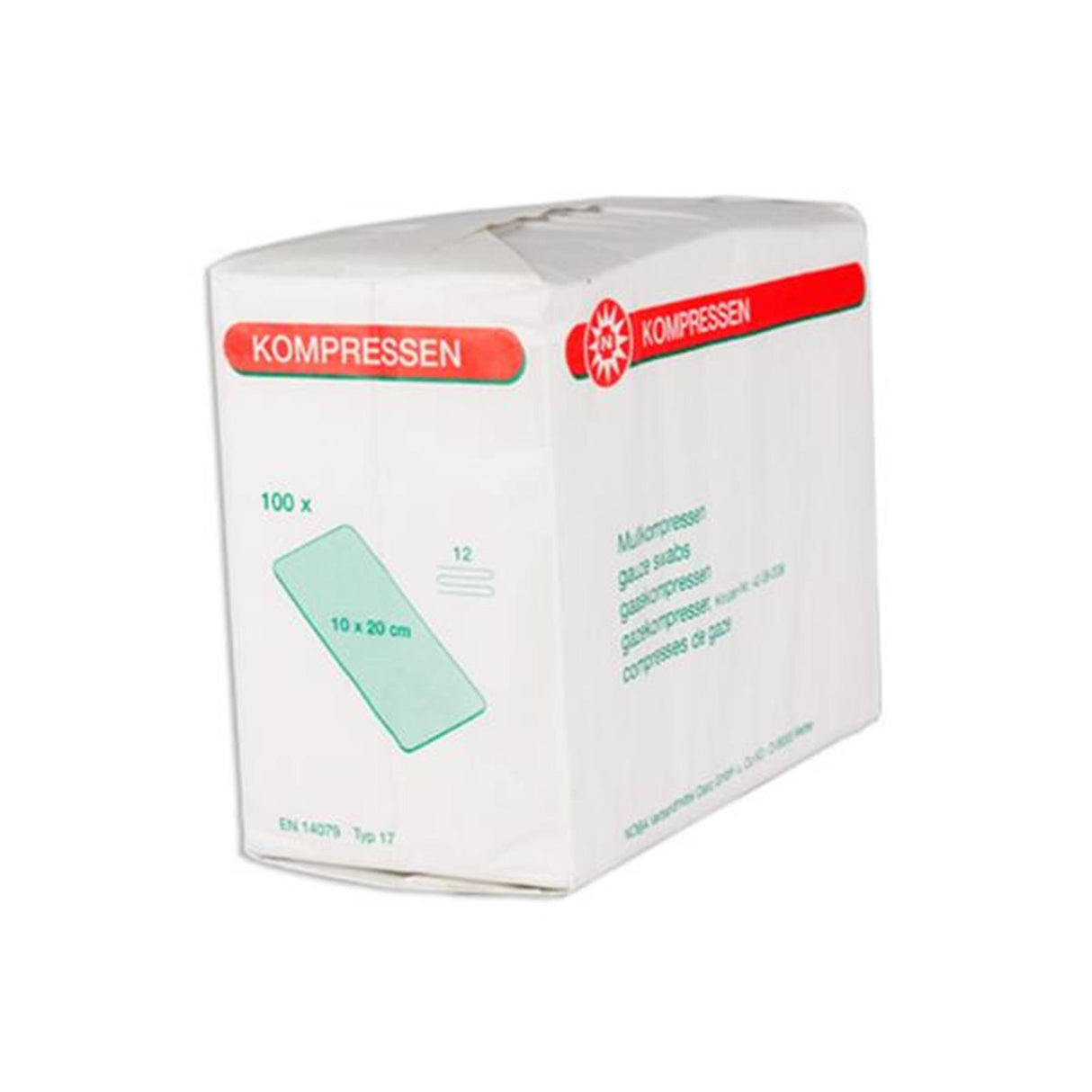 NOBA Mullkompressen unsteril 12- lagig 100 Stück