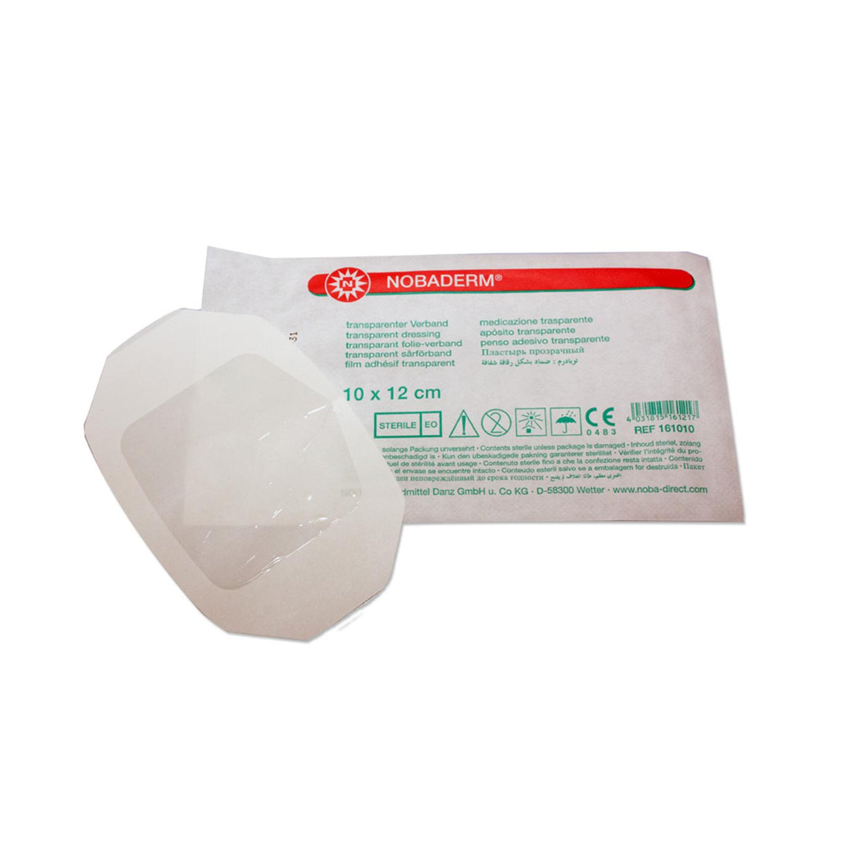 NOBA Nobaderm transparenter Folienverband 50 Stück