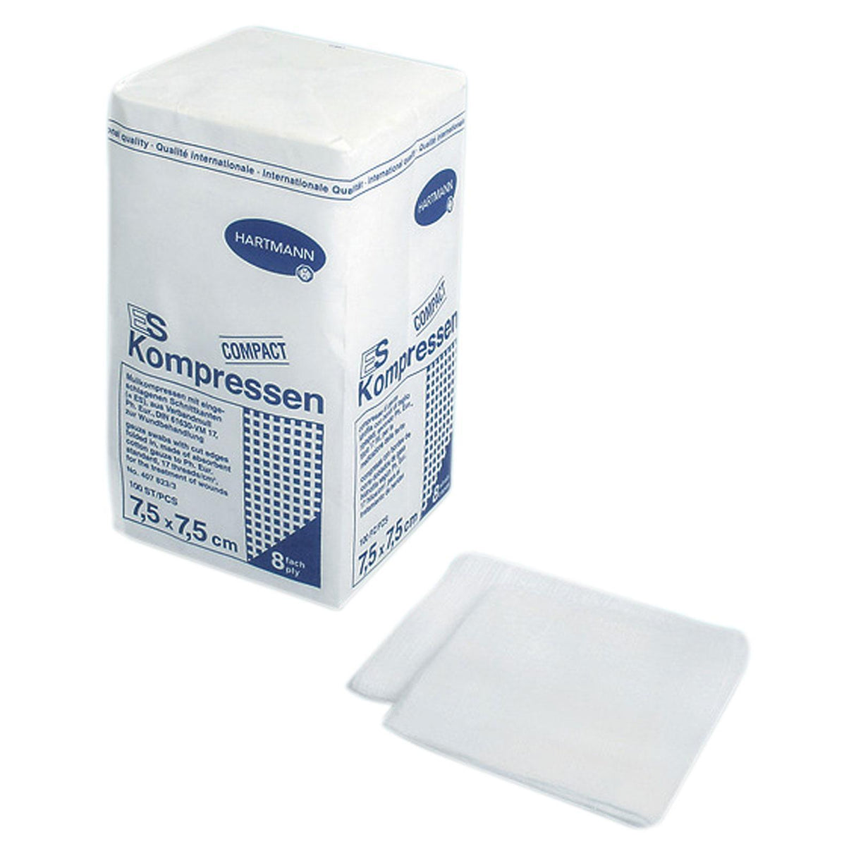 Hartmann ES-Kompressen unsteril 8- lagig 100 Stück