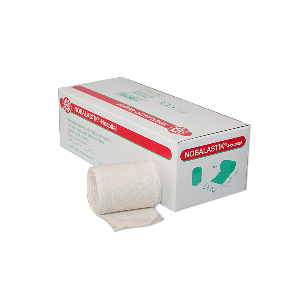 NOBA Nobalastik Mittelzugbinde Hospital 10 Stück