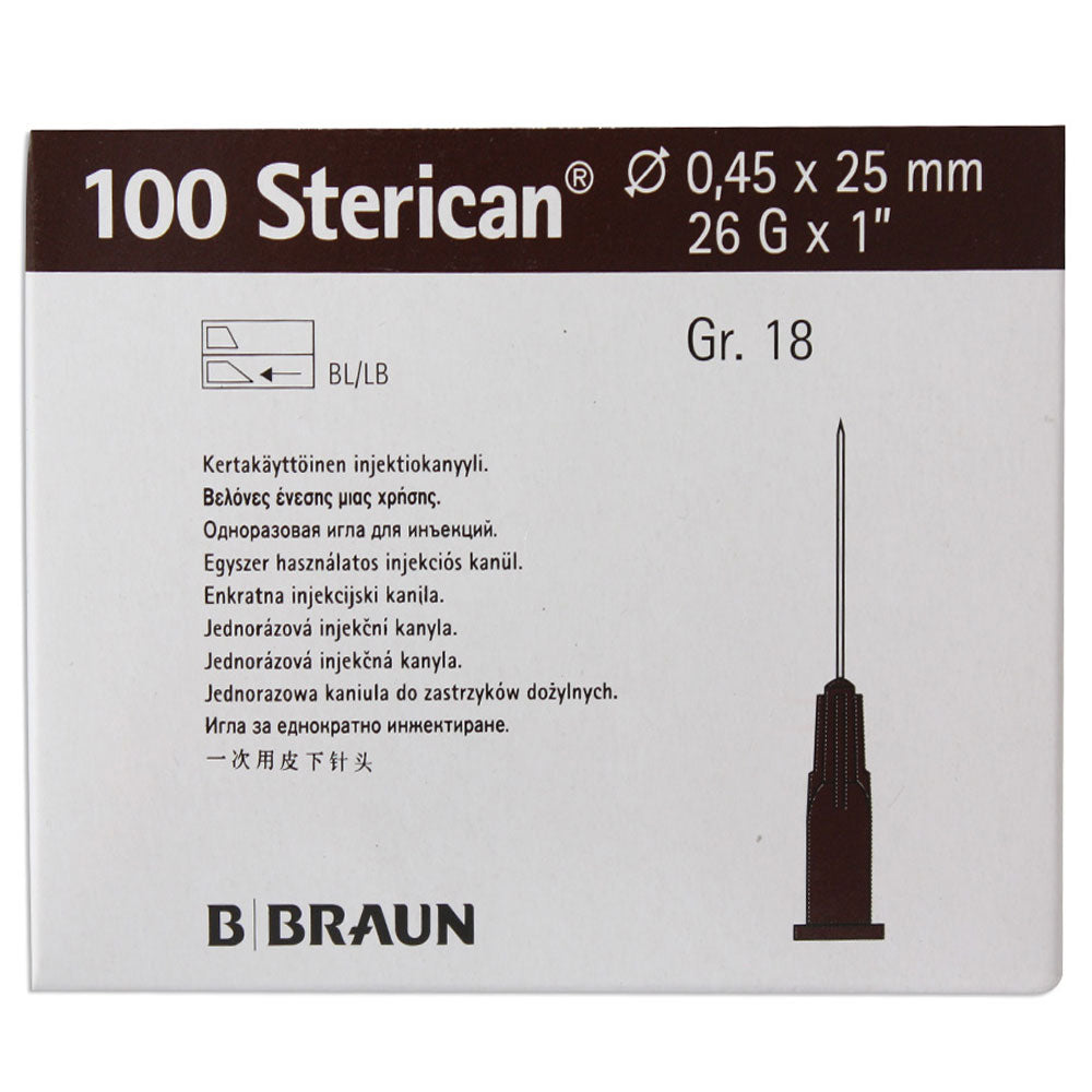 B. Braun Sterican Einmalkanülen 100 Stück