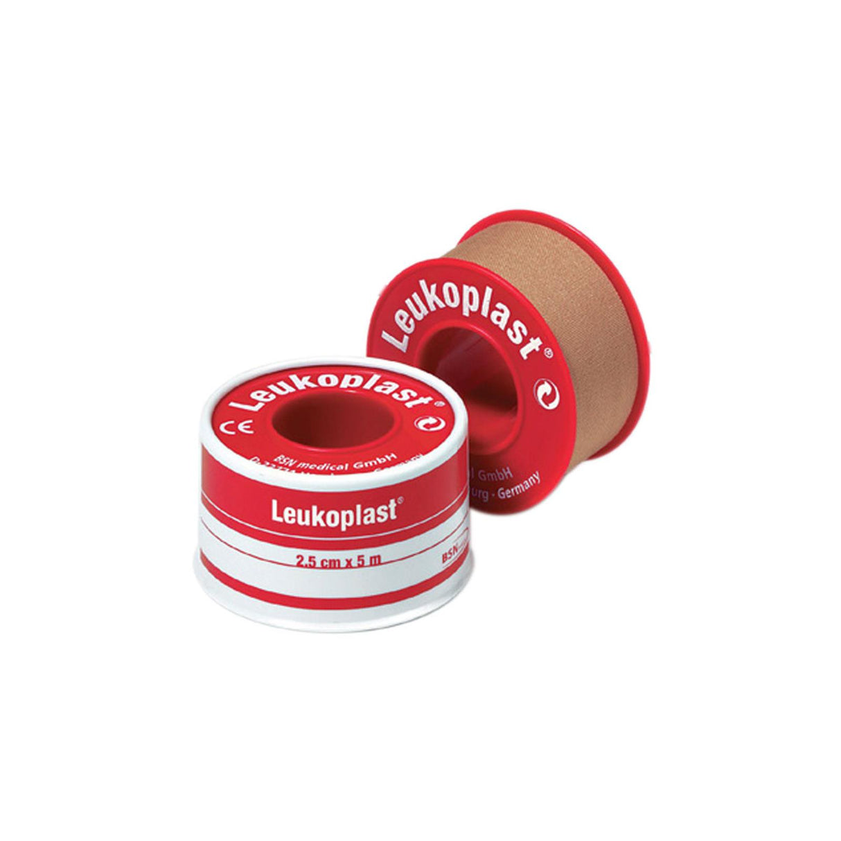 BSN Leukoplast Fixierpflaster hautfarben ohne Schutzring 1 Rolle