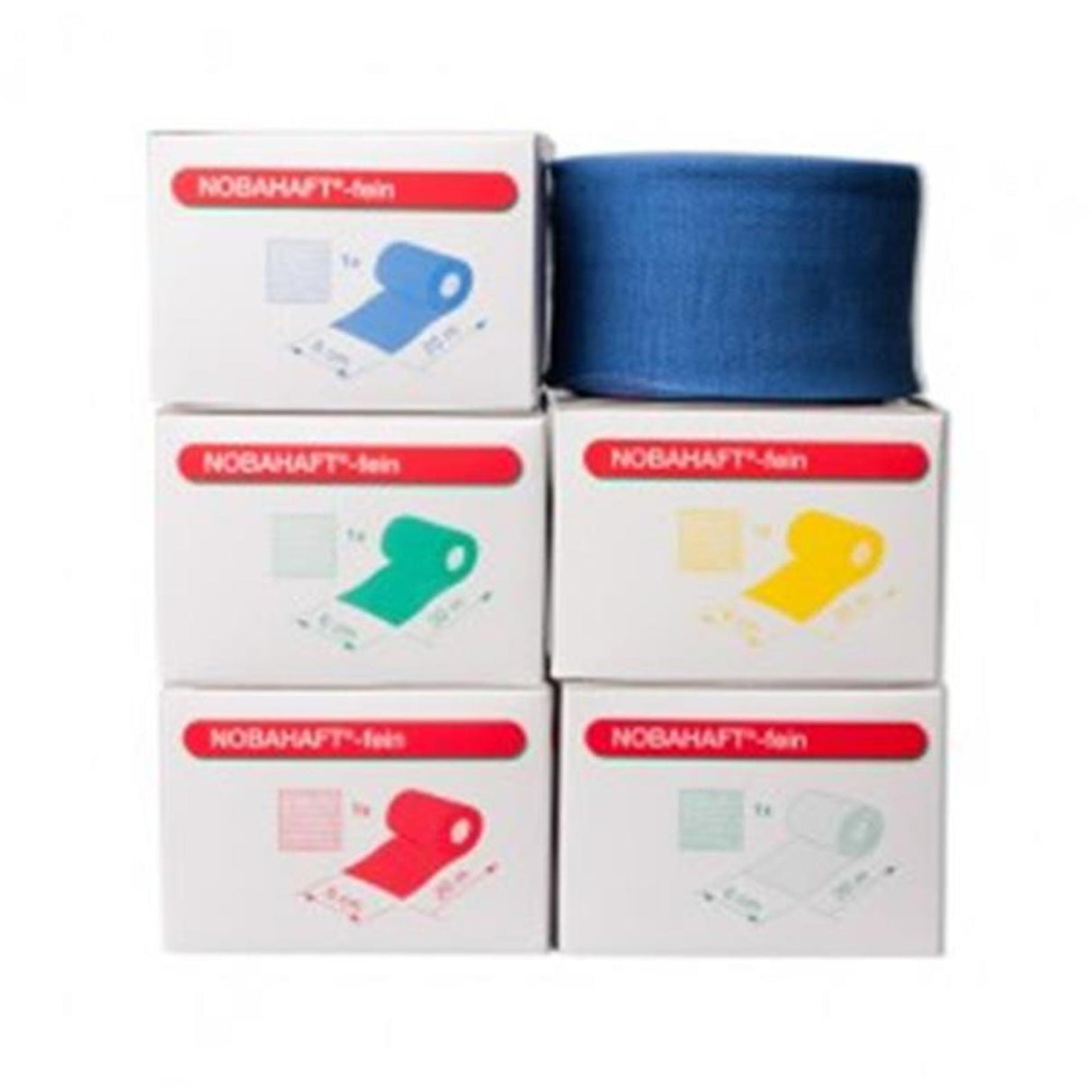 NOBA Nobahaft Fein kohäsive Fixierbinde 20 m x 6 cm