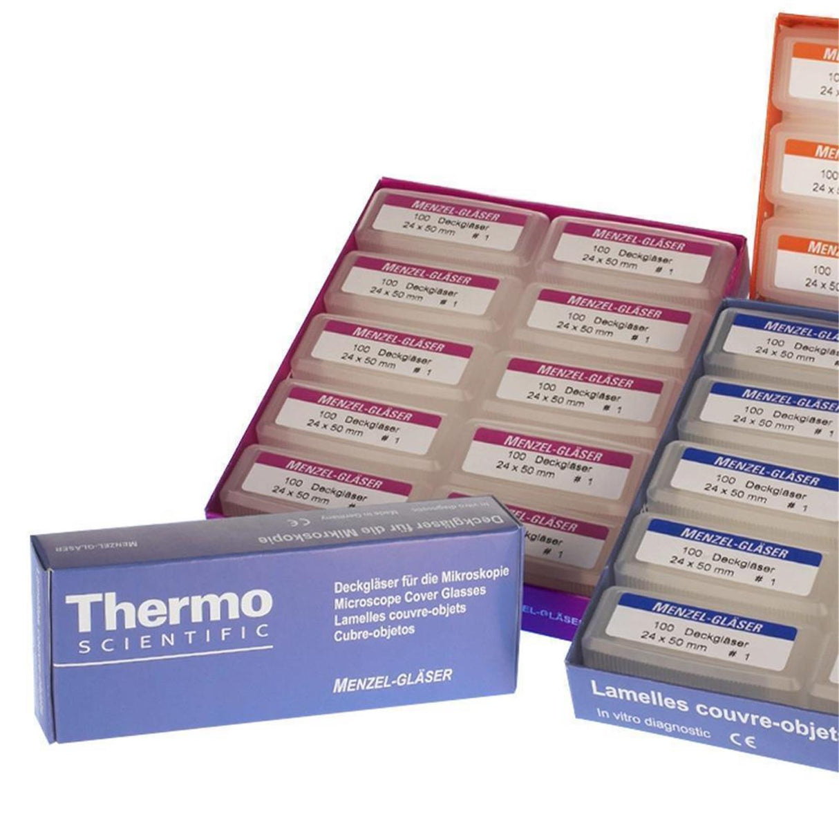 Menzel Deckgläser 100 Stück