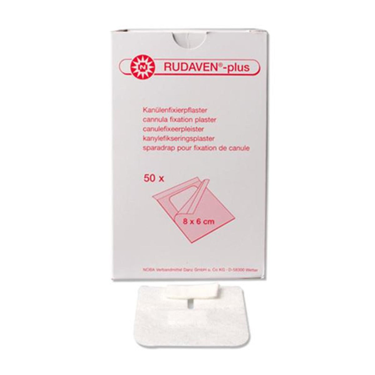 NOBA Rudaven plus Venenpflaster 50 Stück 8 x 6 cm