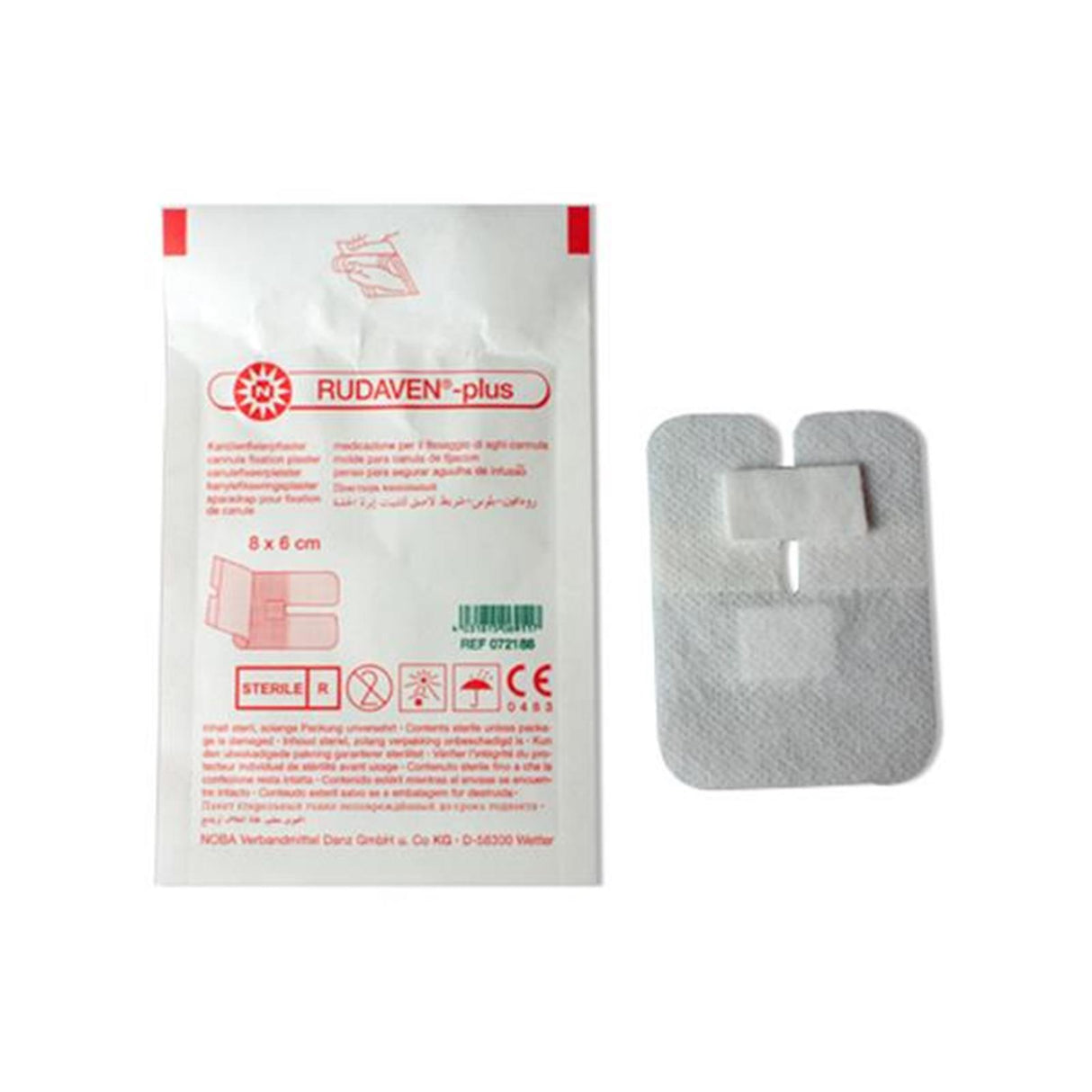 NOBA Rudaven plus Venenpflaster 50 Stück 8 x 6 cm