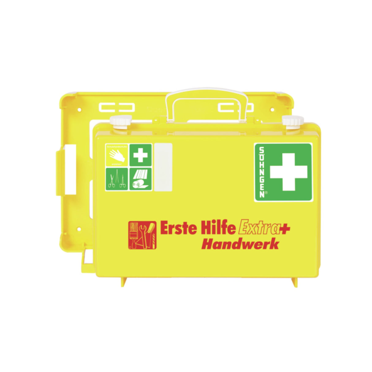 Söhngen Erste-Hilfe-Koffer SN-CD extra+ Handwerk, DIN 13157, mit Augenspülung