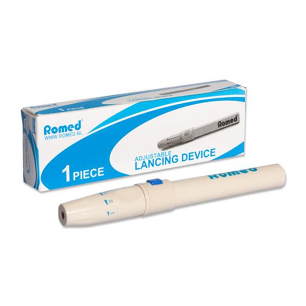 Romed Stechautomat für Blutlanzetten Romed Tri Bevel