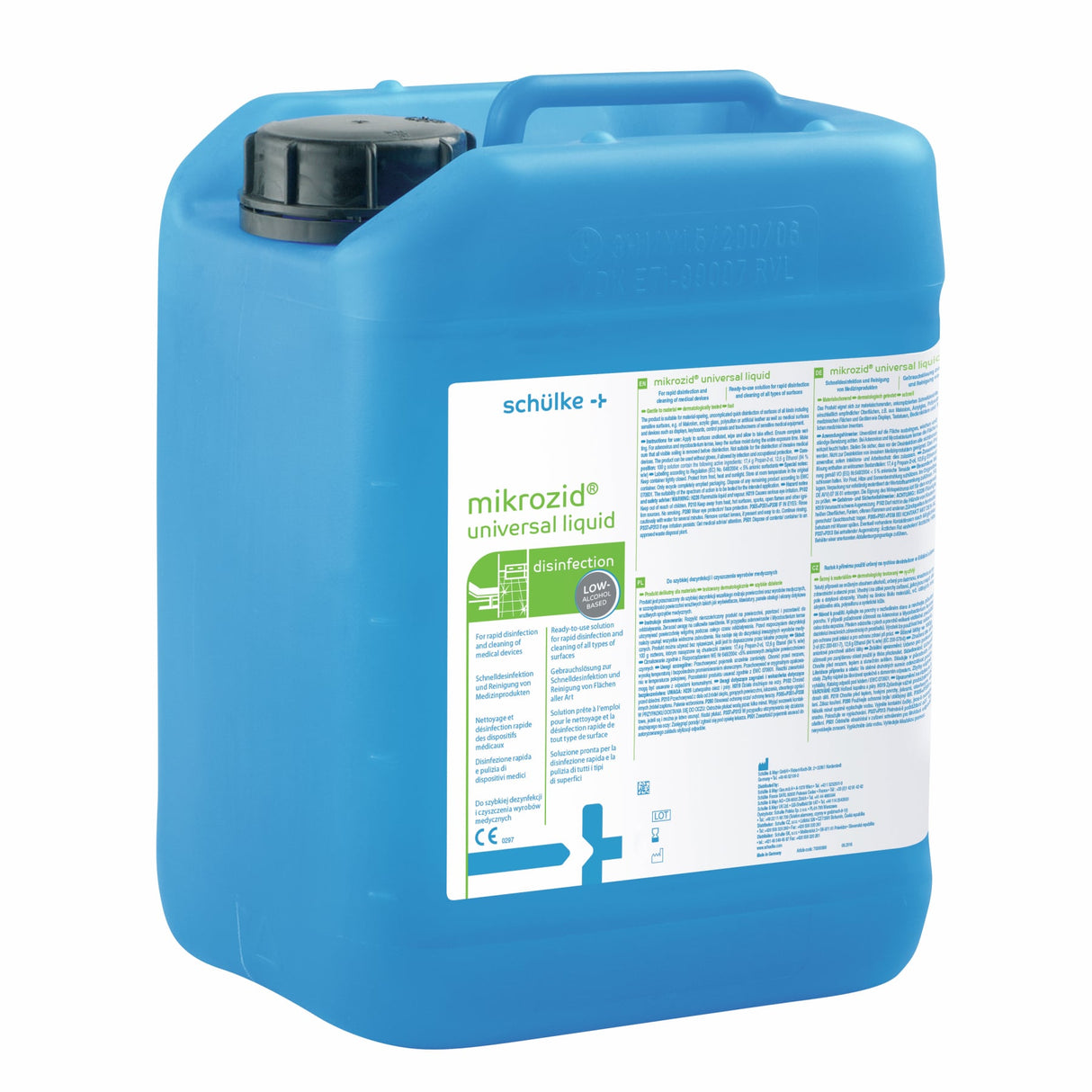 Schülke mikrozid universal liquid Flächendesinfektion – alkoholisch, für Medizinprodukte – Ansicht 3