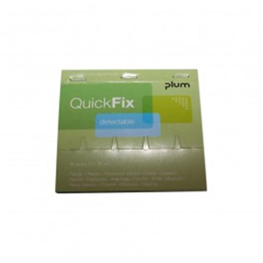 Plum Quick Fix Refillbox mit 45 Pflasterstrips detectable 72 x 25 mm