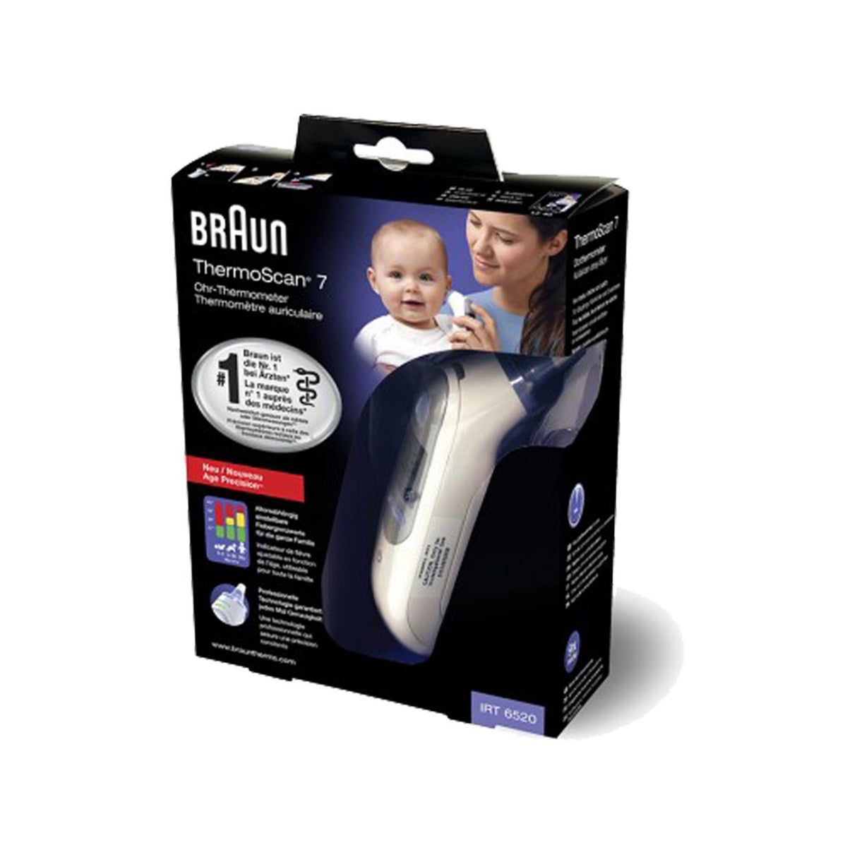 B. Braun Ohrfieberthermometer ThermoScan 7 IRT6520