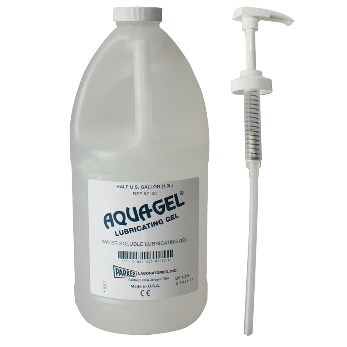 Parker Laboratories Aquagel Gleitgel 1,9 Liter Spenderflasche 4 Stück
