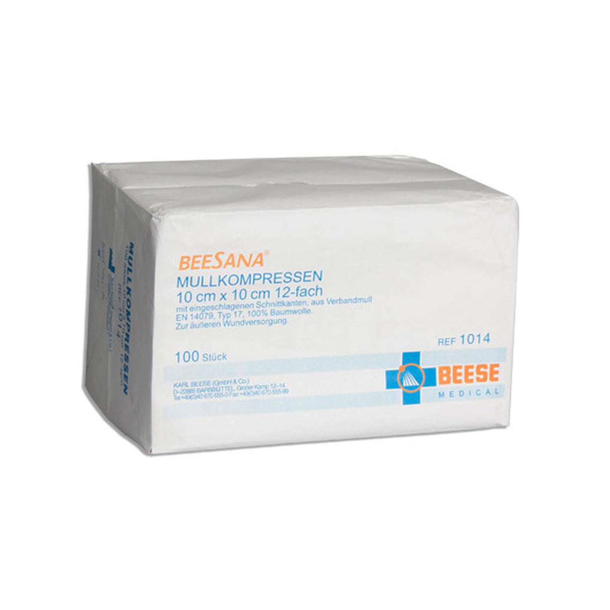 Beese Medical Mullkompressen unsteril 16- lagig