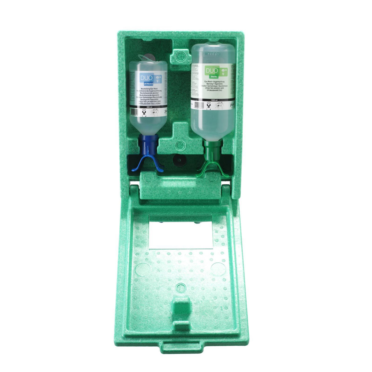 PLUM Augenspülstation Duo Wandbox inkl. 2 Flaschen