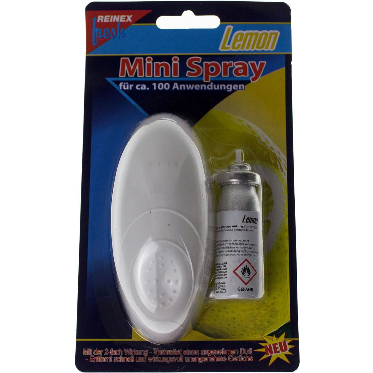 Reinex fresh Mini-Spray Duftspender – Wandmontage-Lufterfrischer mit auswechselbarer Duftkartusche – Ansicht 2