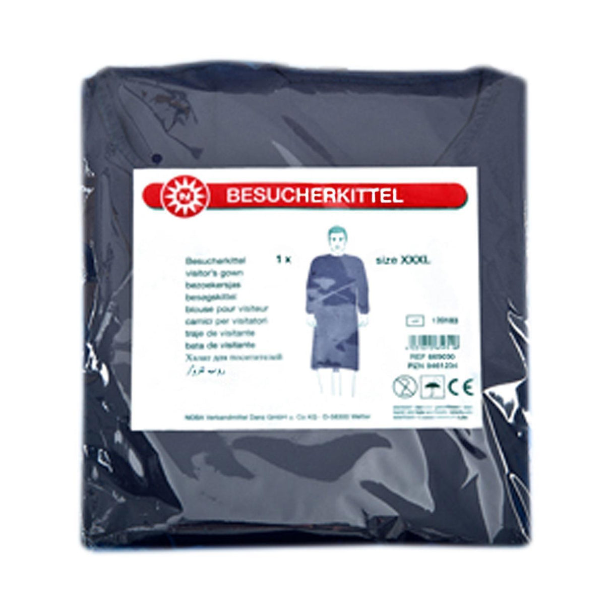 NOBA Besucherkittel blau 10 Stück