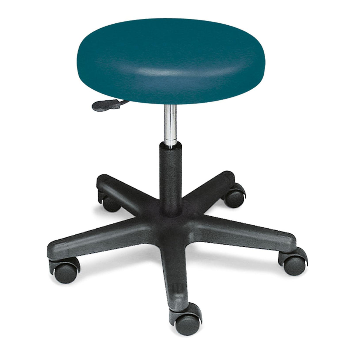 megro Rollhocker Praxishocker mit schwarzem Kunststofffußkreuz 70 mm