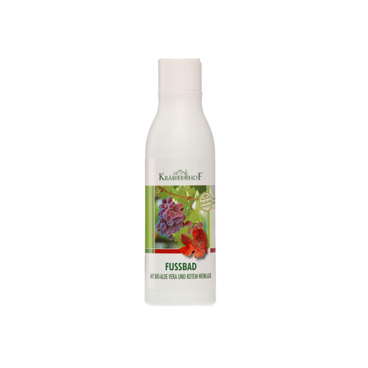 ASAM Kräuterhof Fußbad mit Bio Aloe Vera und rotem Weinlaub 250ml