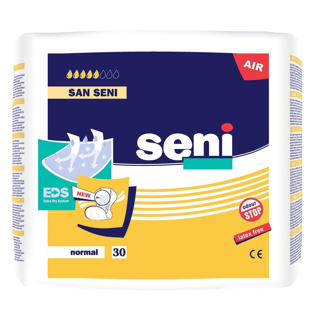 TZMO San Seni Inkontinenzvorlagen Normal 30 Stück