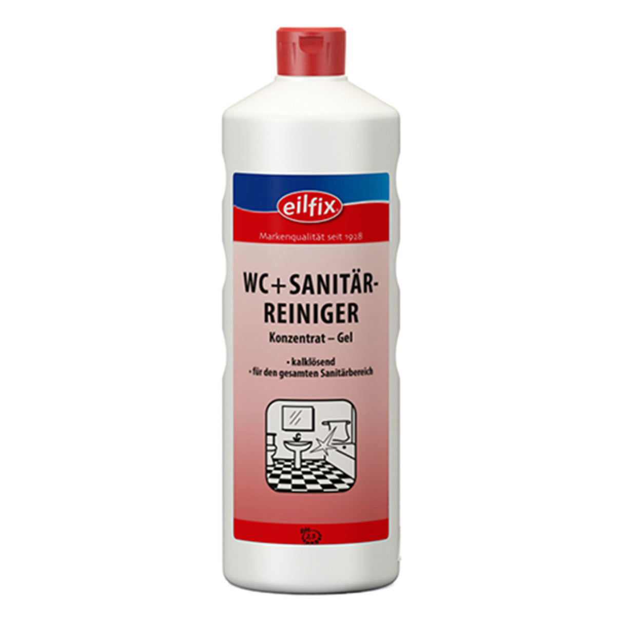 Becker Eilfix® WC- und Sanitärreiniger Gel rot