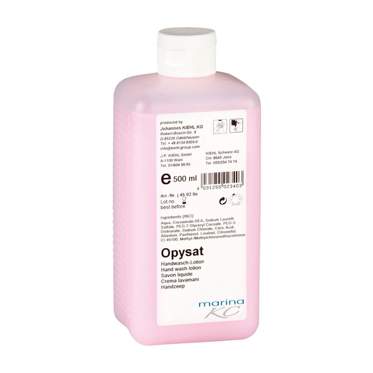Kiehl Opysat Handwaschlotion – 1 Flasche à 500 ml