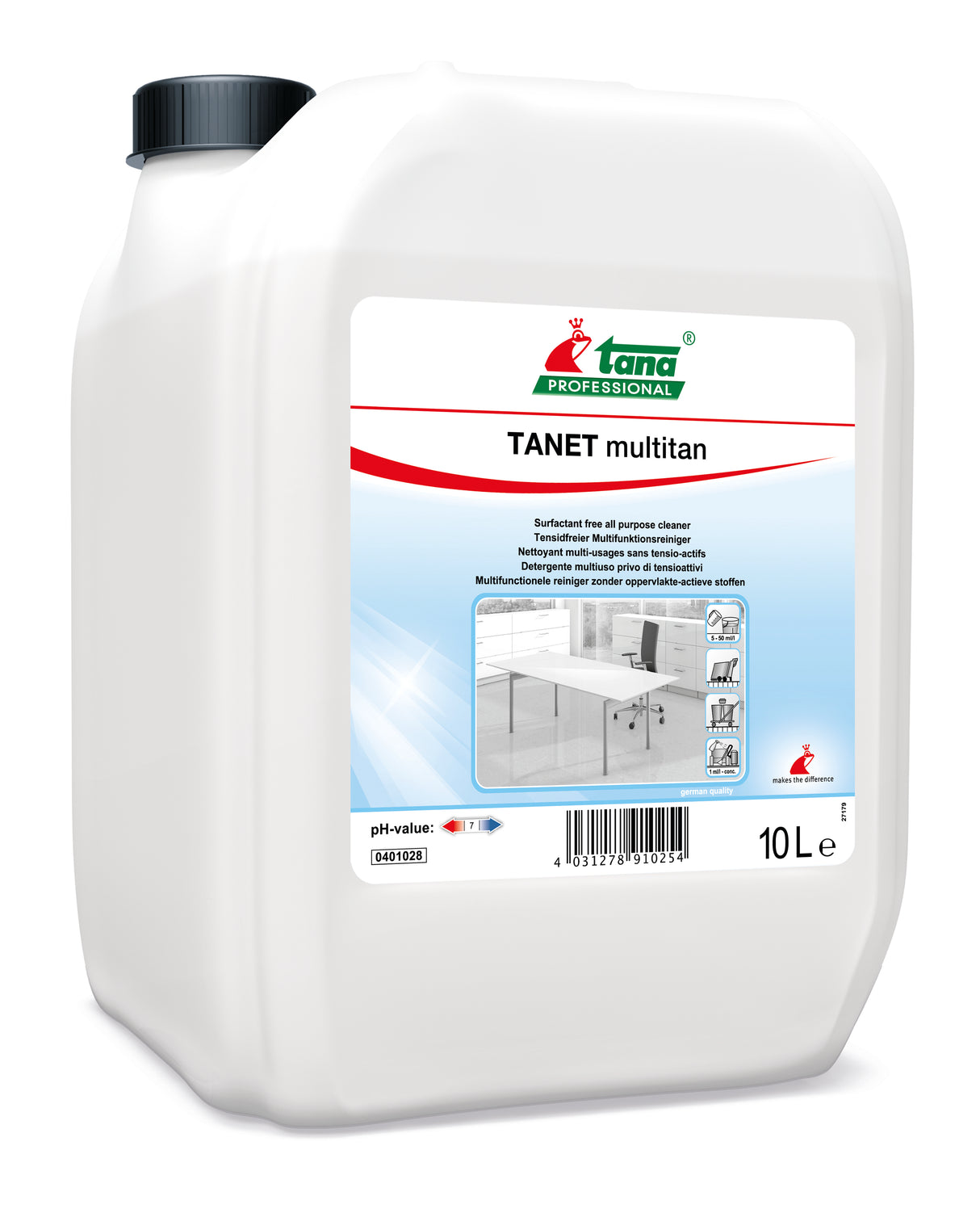 tana TANET multitan tensidfreier Multifunktionsreiniger