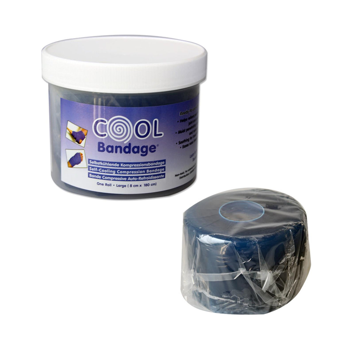 Servoprax Kühlbandage ohne Vorkühlen 5 x 120 cm