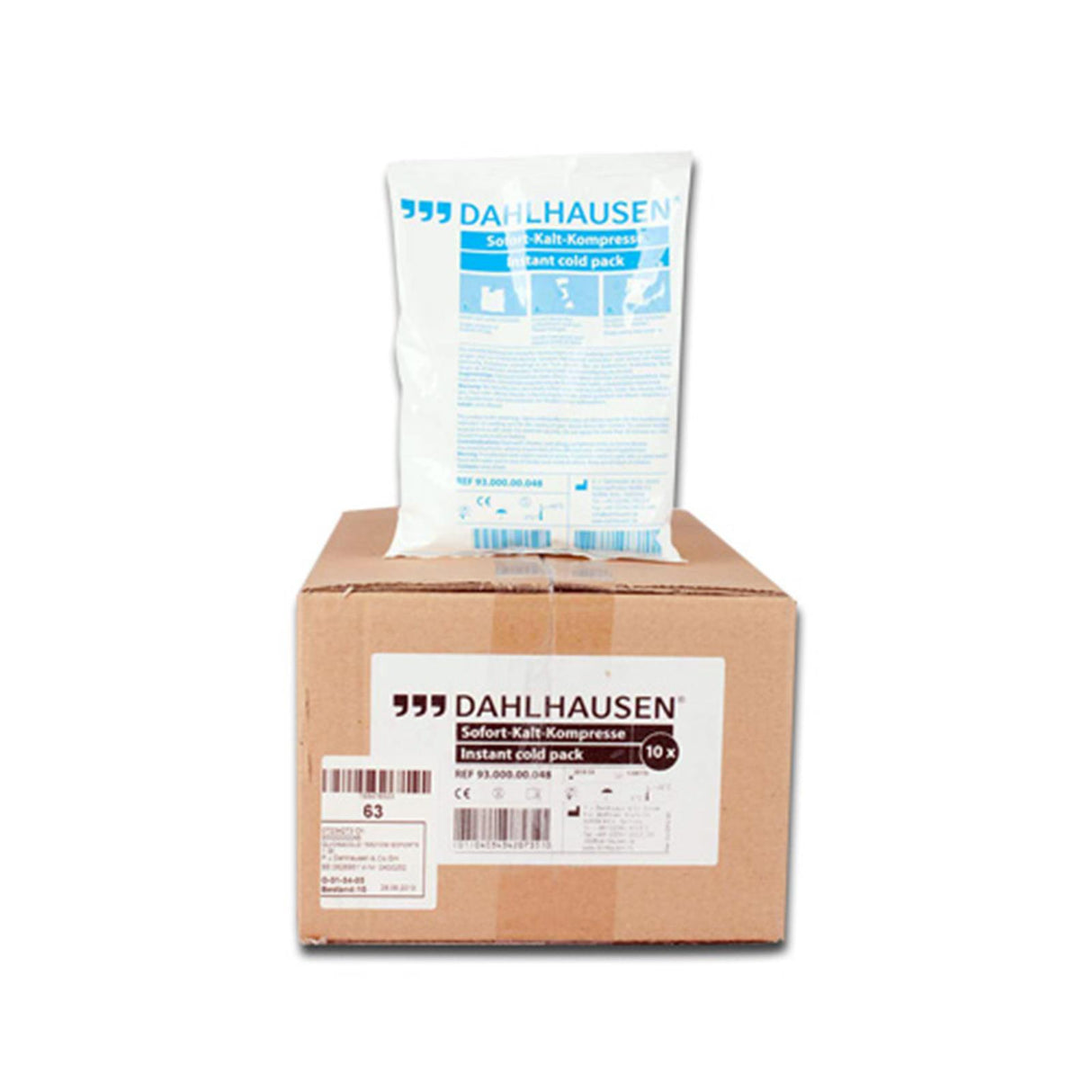 Dahlhausen Sofort- Kalt- Kompresse QUICK & COLD 10 Stück
