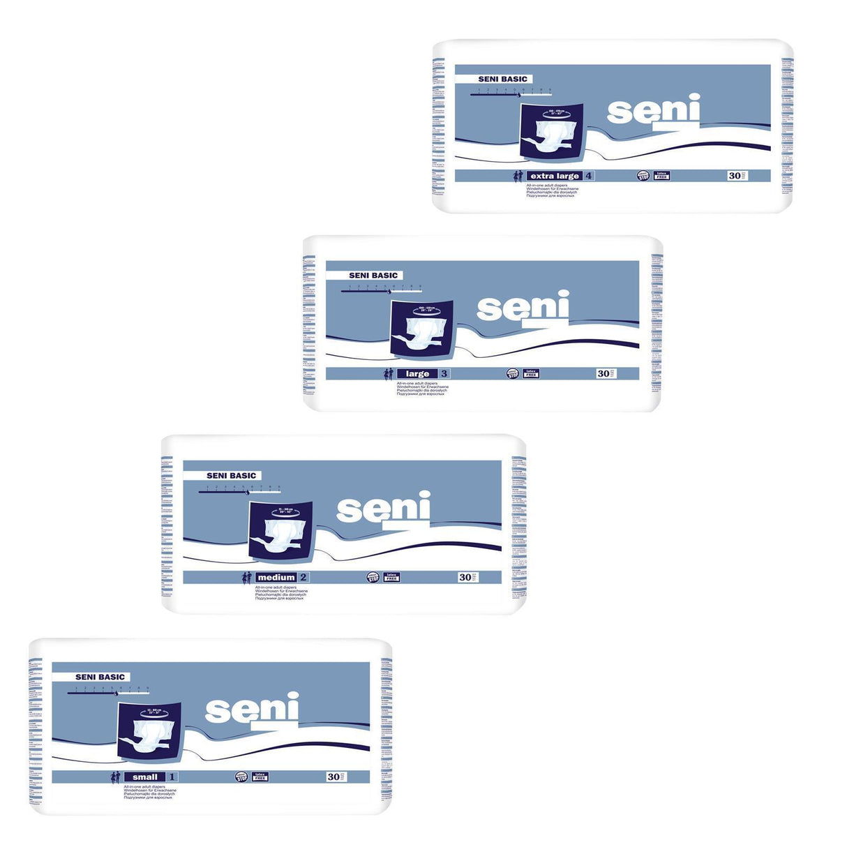 TZMO Seni Classic Basic Inkontinenzhose 120 Stück Gr